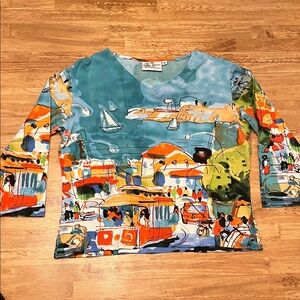 Colorful Graphic Women's Tunic